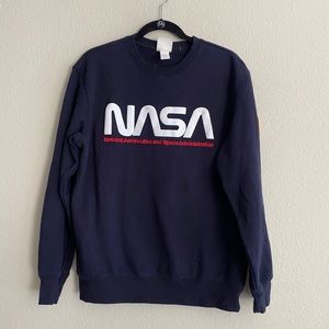 H&M NASA Graphic Crewneck Sweater